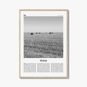 Texas Druck schwarz weiß Nr. 3, Texas Wandkunst, Texas Poster, Texas Foto, Texas Wanddekoration, Texas Karte, Vereinigte Staaten