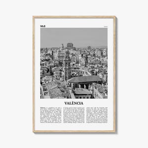 València Print schwarz und weiß Nr. 2, València Wandkunst, Valentino Poster, Valentino Foto, España, Spanien, València, España