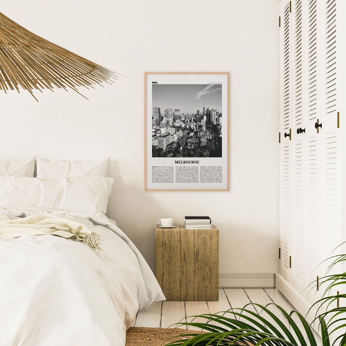 Melbourne Print Black and White Melbourne Wall Art Melbourne | Etsy