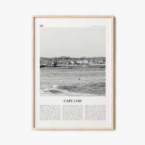 Cape Cod Print Black and White No 2, Cape Cod Wall Art, Cape Cod Poster, Cape Cod Photo, Massachusetts, USA, United States, North America