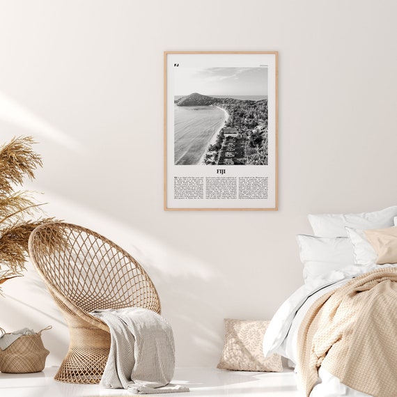 Suva Print Watercolor Art State Art Christmas Gift Wall Decor Bedroom Decor Map Print Fiji Map Print Fiji Poster Travel Poster