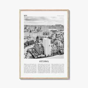 Ottawa Print Black and White No 2, Ottawa Wall Art, Ottawa Poster, Ottawa Photo, Ottawa Wall Décor, Ontario, Canada, Gatineau, Quebec