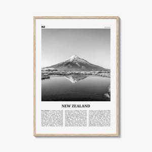 Neuseeland Print schwarz weiss Nr. 3, Neuseeland Wandkunst, Neuseeland Poster, Neuseeland Foto, Neuseeland, Wellington, Auckland, Ozeanien