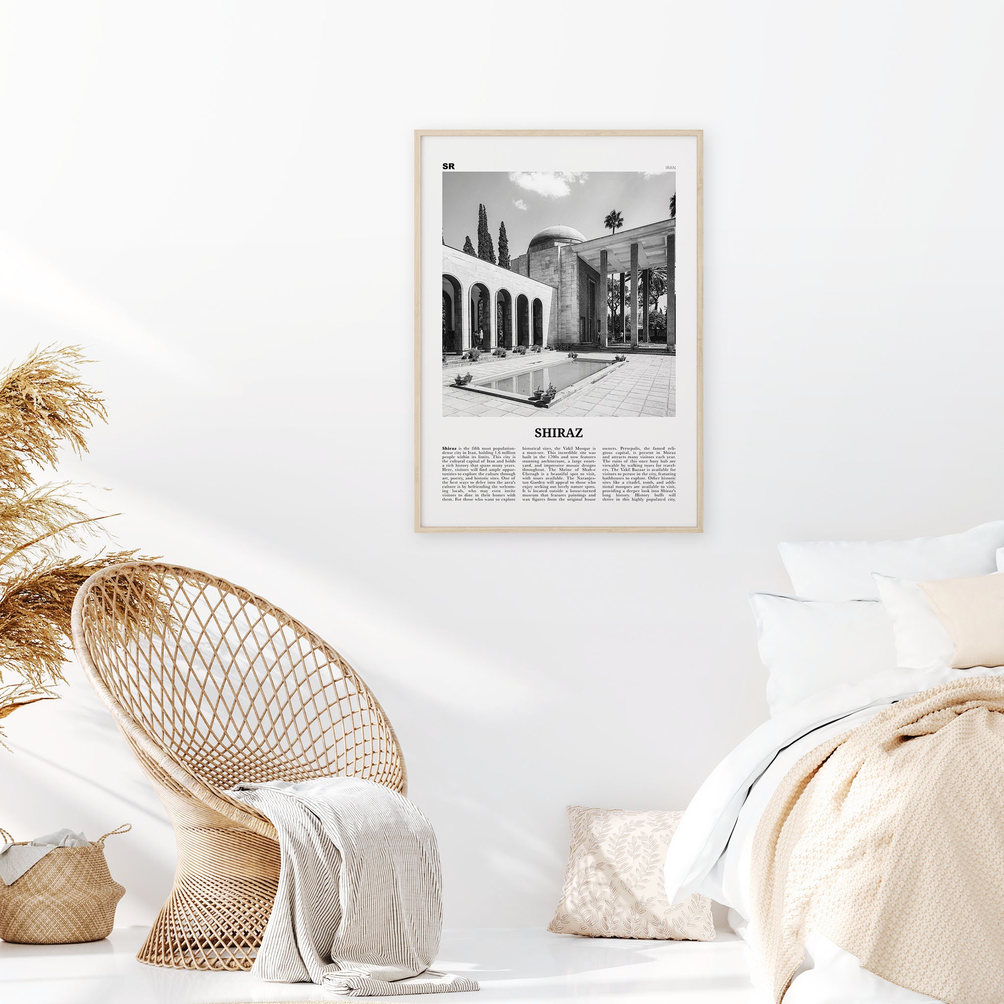 Shiraz Print Black and White Shiraz Wall Art Shiraz Poster - Etsy Canada