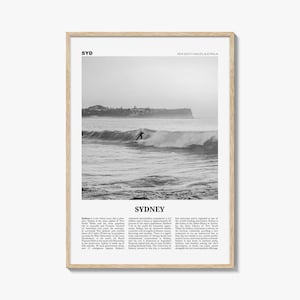 Sydney Print Black and White No 2, Sydney Wall Art, Sydney Poster, Sydney Photo, Travel Print, New South Wales, Australia, Oceania