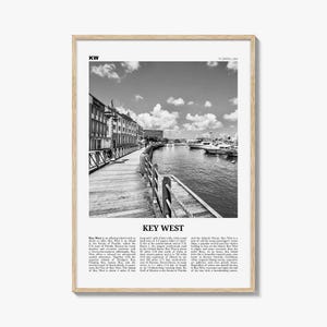 Key West Print Black and White No 2, Key West Wall Art, Key West Poster, Key West Photo, Key West, Florida, USA, United States, America