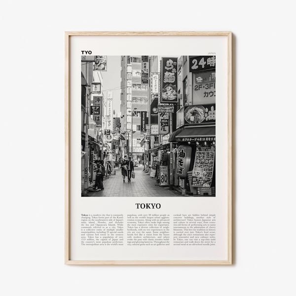 Tokyo Print schwarz und weiß Nr. 1, Tokyo Wandkunst, Tokyo Poster, Tokyo Foto, Tokyo Wall Decor, Japan Poster, bezugnehmend auf das Leben,