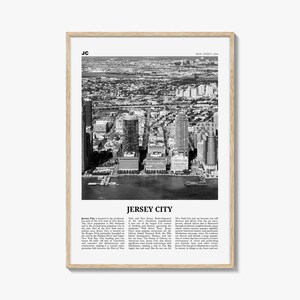 Jersey City Print schwarz weiß Nr. 1, Jersey City Wandkunst, Jersey City Poster, Jersey City Foto, New Jersey, USA Vereinigte Staaten