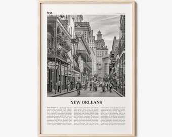 New Orleans Print Black and White No 2, New Orleans Wall Art, New Orleans Poster, New Orleans Photo, Louisiana Print, La Nouvelle-Orléans