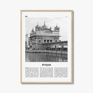 Punjab Print Black and White, Punjab Wall Art, Punjab Poster, Punjab Photo, Punjab Wall Decor, India Print, India, Ludhiana Chandigarh, Asia