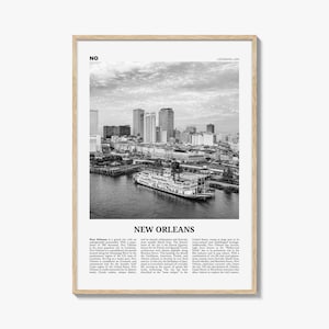 New Orleans Print Black and White No 4, New Orleans Wall Art, New Orleans Poster, New Orleans Photo, Louisiana Print, La Nouvelle-Orléans