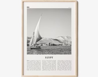 Egypt Print Black and White No 1, Egypt Wall Art, Egypt Poster, Egypt Photo, Egypt Wall Decor, Cairo, Arab Republic, Sinai, Africa