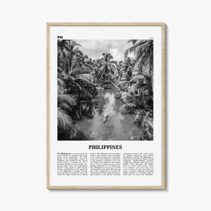 Philippinen Druck Schwarz und Weiß Nr. 1, Philippinen Wandkunst, Philippinen Poster, Philippinen Foto, Manila, Pilipinas, Fillipino, Asien