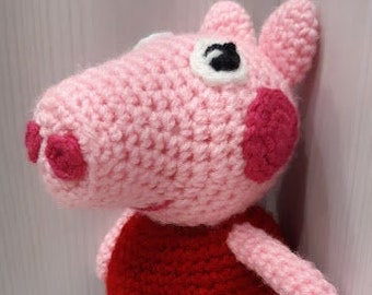 Crochet Peppa Pig PDF Pattern Amigurumi