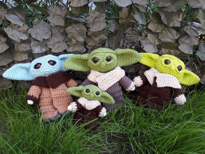 Crochet Baby Yoda PDF Pattern Amigurumi image 2