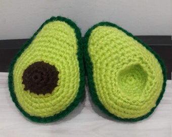 Crochet Avocado PDF Pattern Amigurumi