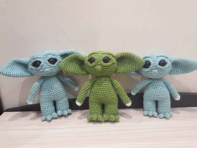 Crochet Baby Yoda PDF Pattern Amigurumi image 4