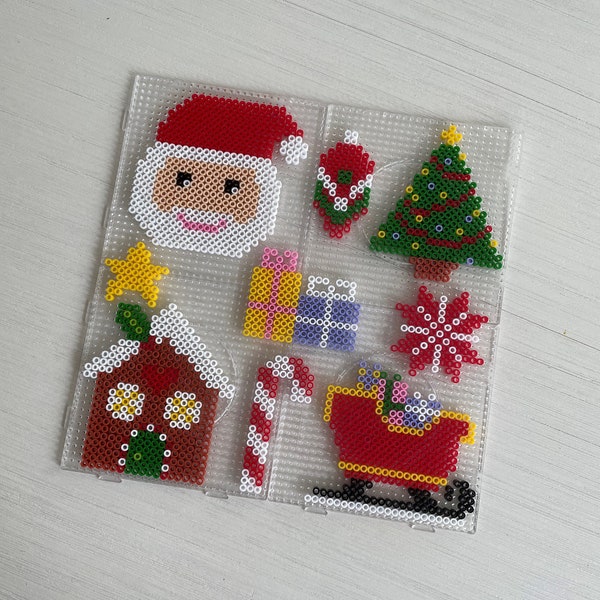 Christmas ornaments bead template, Christmas bead template, perler bead , Artkal beads pattern, bügelperlen, strijkkralen, Hama beads, craft