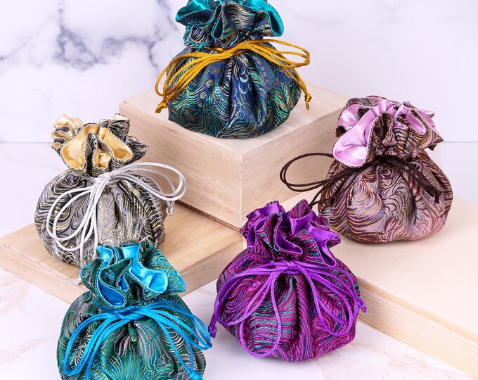 Deluxe Jewelry Travel Pouch Bag Storage Jewelry Bag Storage