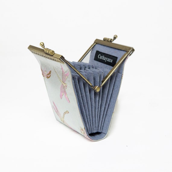Cathayana Card Holder, Handmade Womens Wallet, Accordion Style
