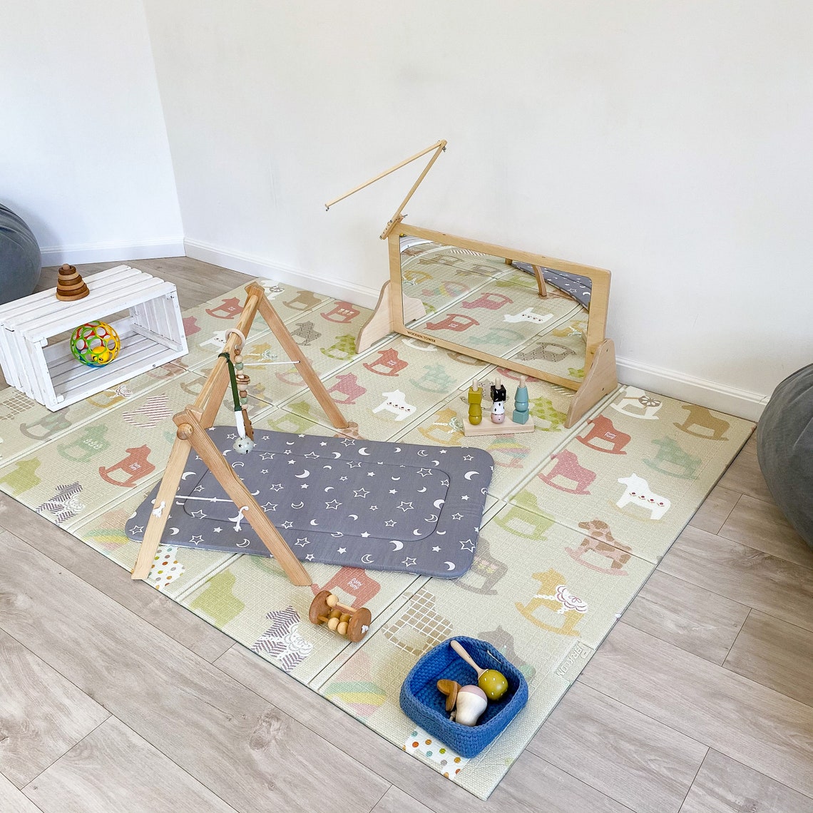 Montessori mirror Mirror baby safe Montessori mirror for Etsy