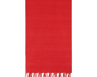 Turkish Stonewashed Bath and Beach  Peshtemal Towel, 63” x 31”, Genuine Handwoven Cotton , Ultra Absorbent, Lightweight Quick Dry,