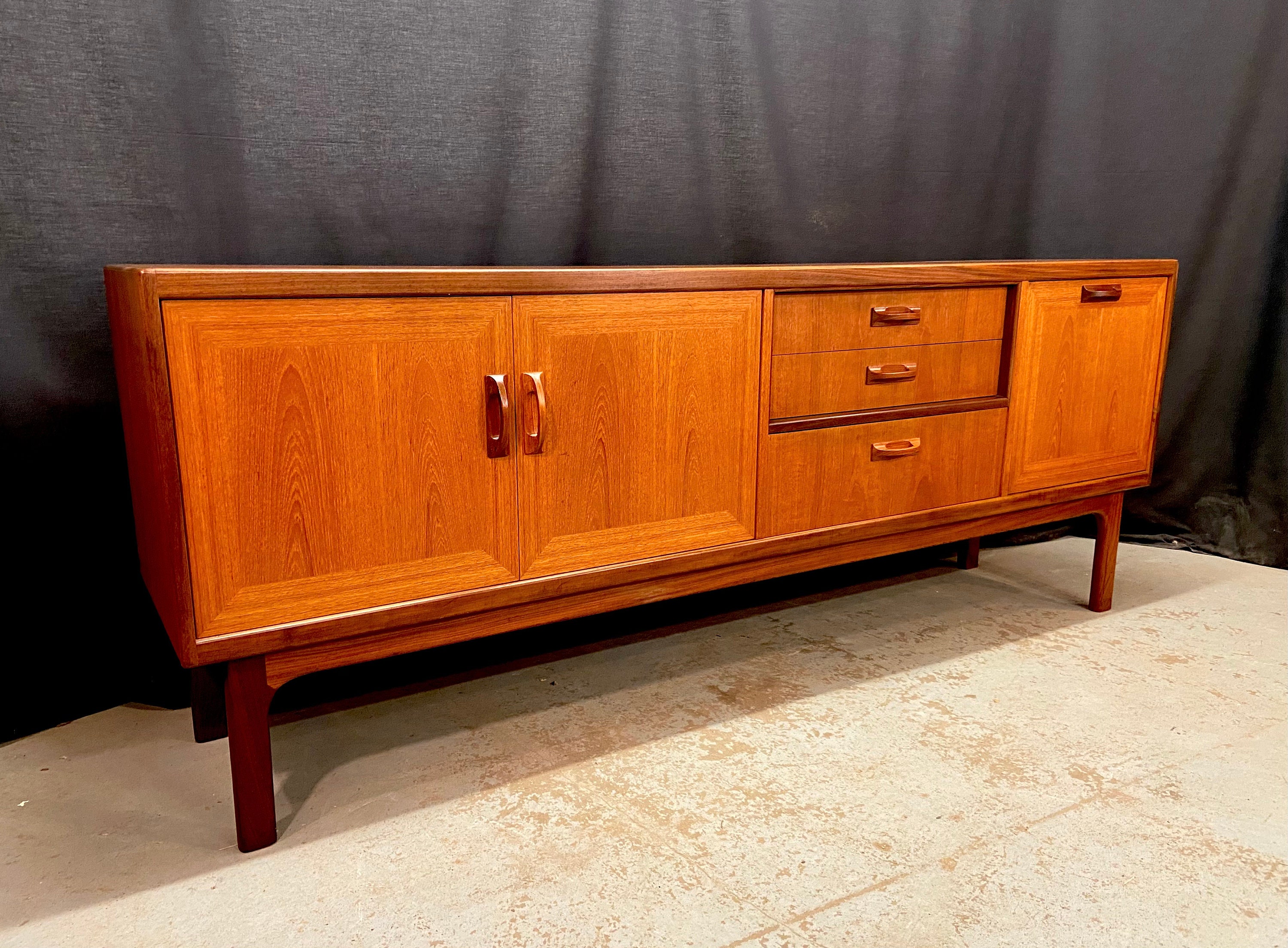 G Plan Sideboard Teak Vintage Retro Mid Century Sierra Etsy UK
