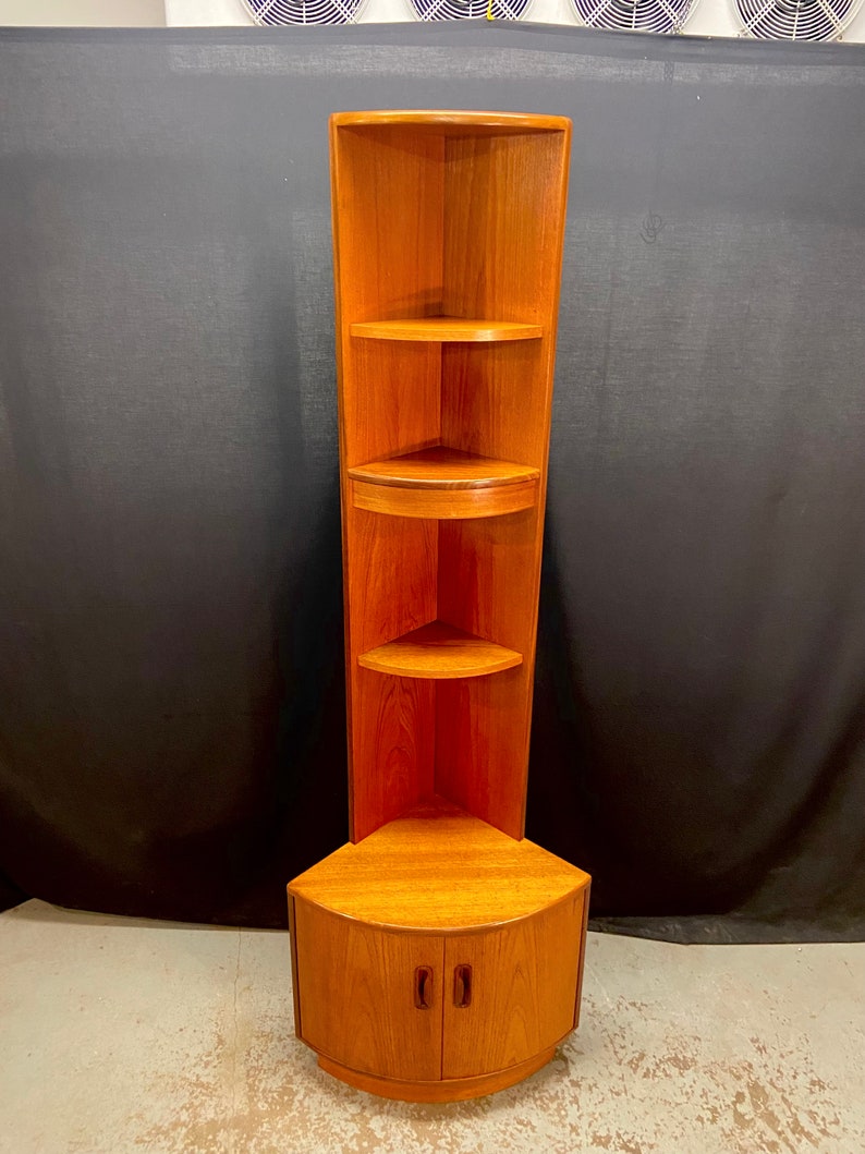 G Plan Corner Unit Vintage Teak Shelf Retro Mid Etsy UK