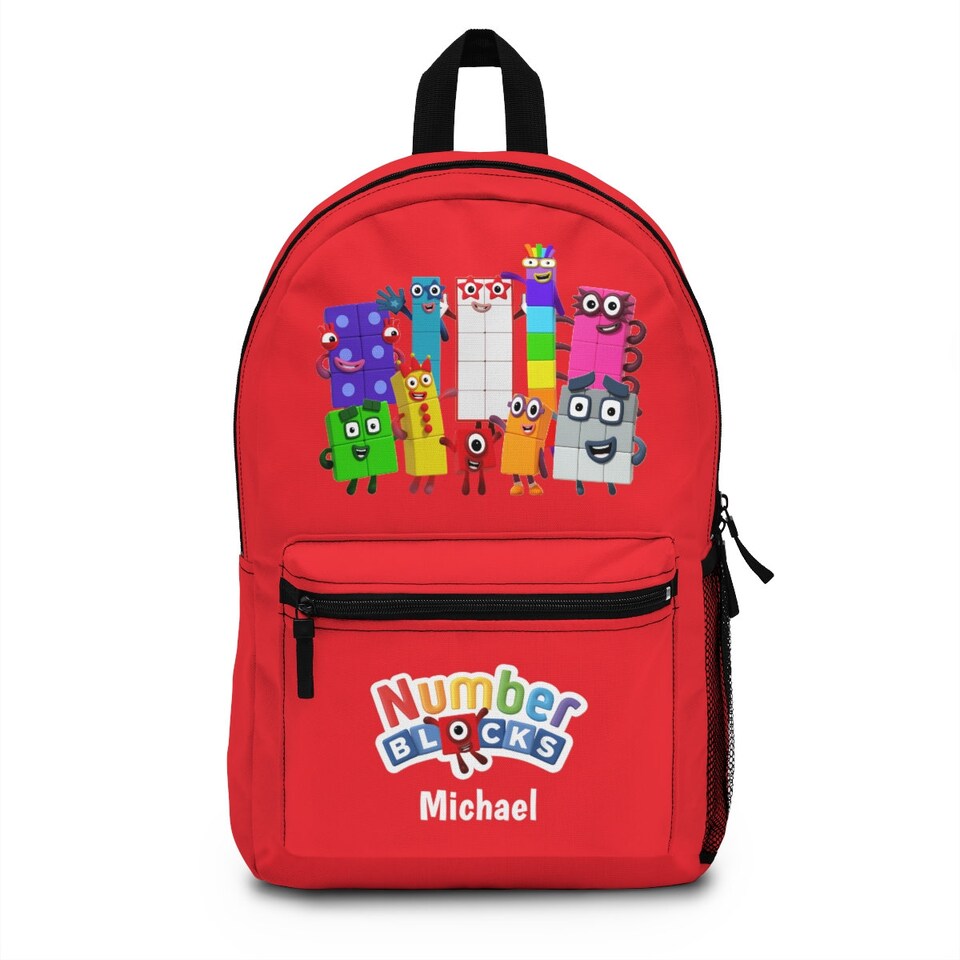 Personalized Numberblocks School Backpack sold by Nambcvt | SKU 503092 ...