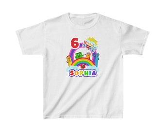 Personalized Numberblocks Birthday T-Shirt, Custom Numberblocks Shirt