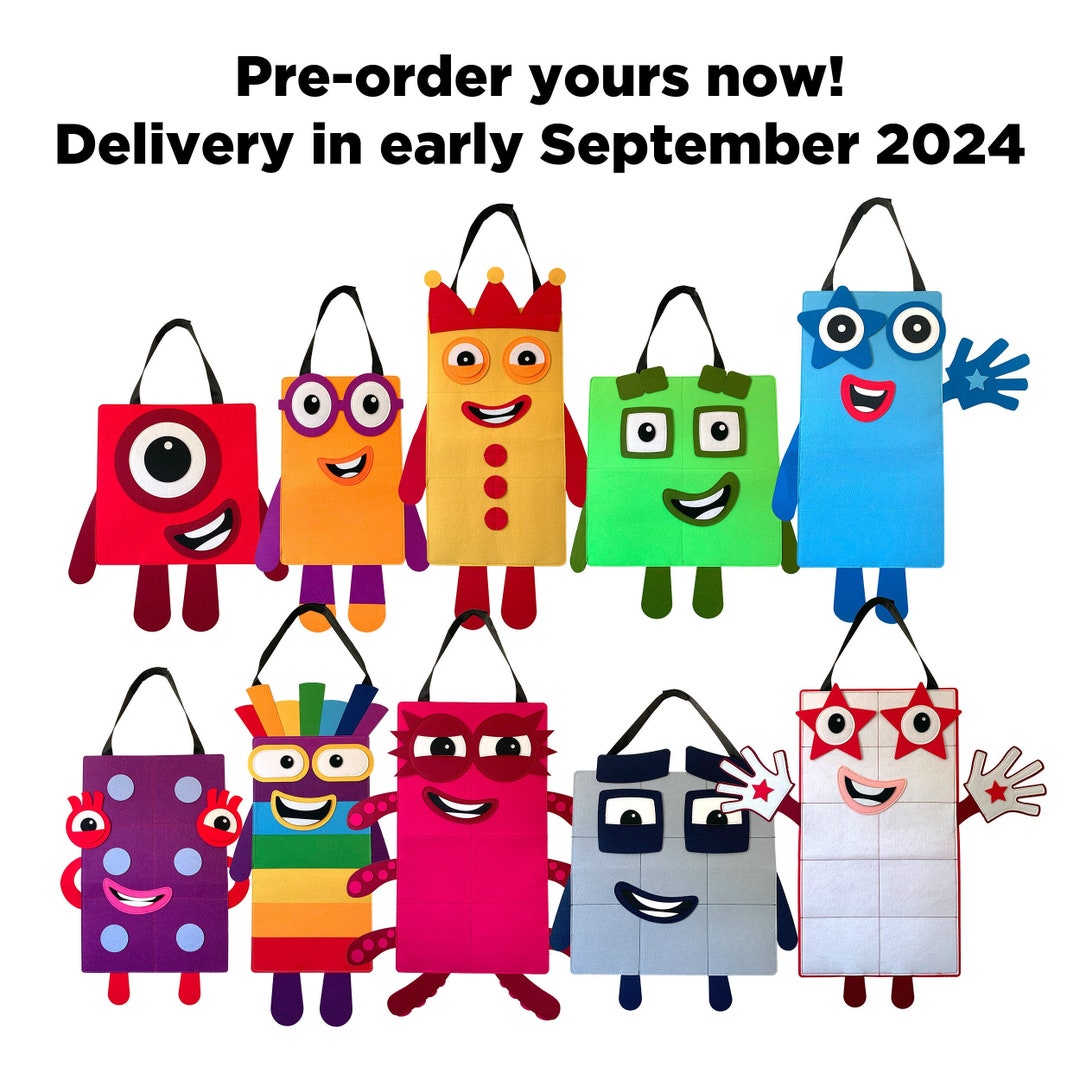 Numberblocks Costume Halloween Costume Birthday Costume Characters 1 Numberblocks Costume Halloween Costume Birthday Costume Characters 1