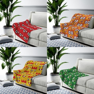 Numberblocks Velveteen Plush Blanket | Characters 1-10 | 30" x 40" or 50" x 60"