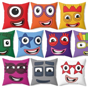 Almofada decorativa Numberblocks