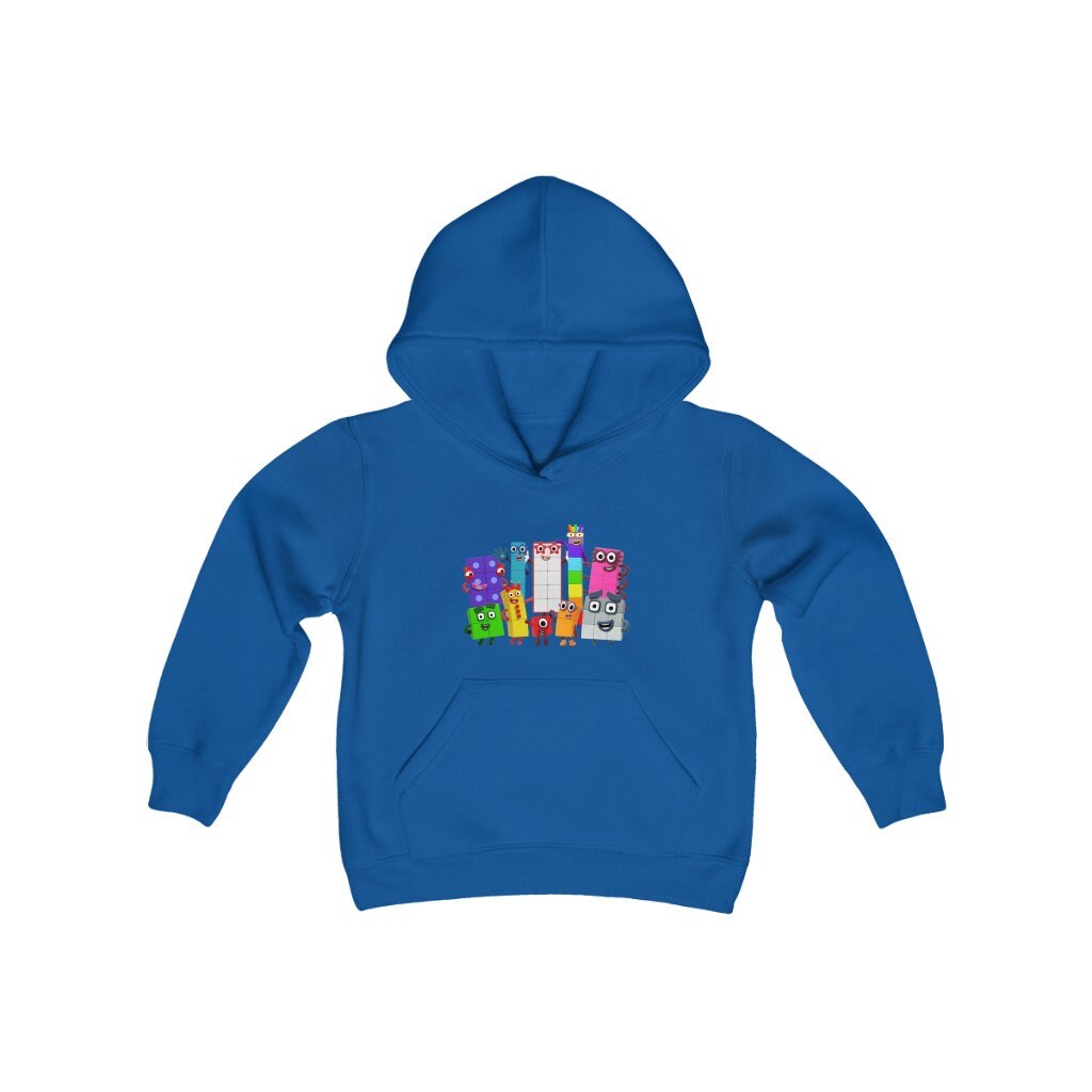 110 Numberblocks Hoodie for Kids Youth XSXL Unisex Etsy Canada