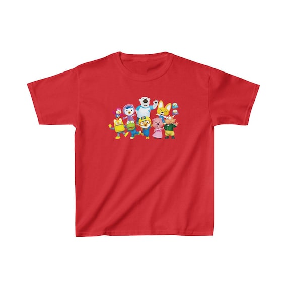 Pororo T-shirt, Youth XS-XL, Unisex, 100% Cotton - Etsy Hong Kong