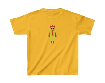 Numberblocks Three (3) T-Shirt, Youth XS-XL, Unisex, 100% Cotton