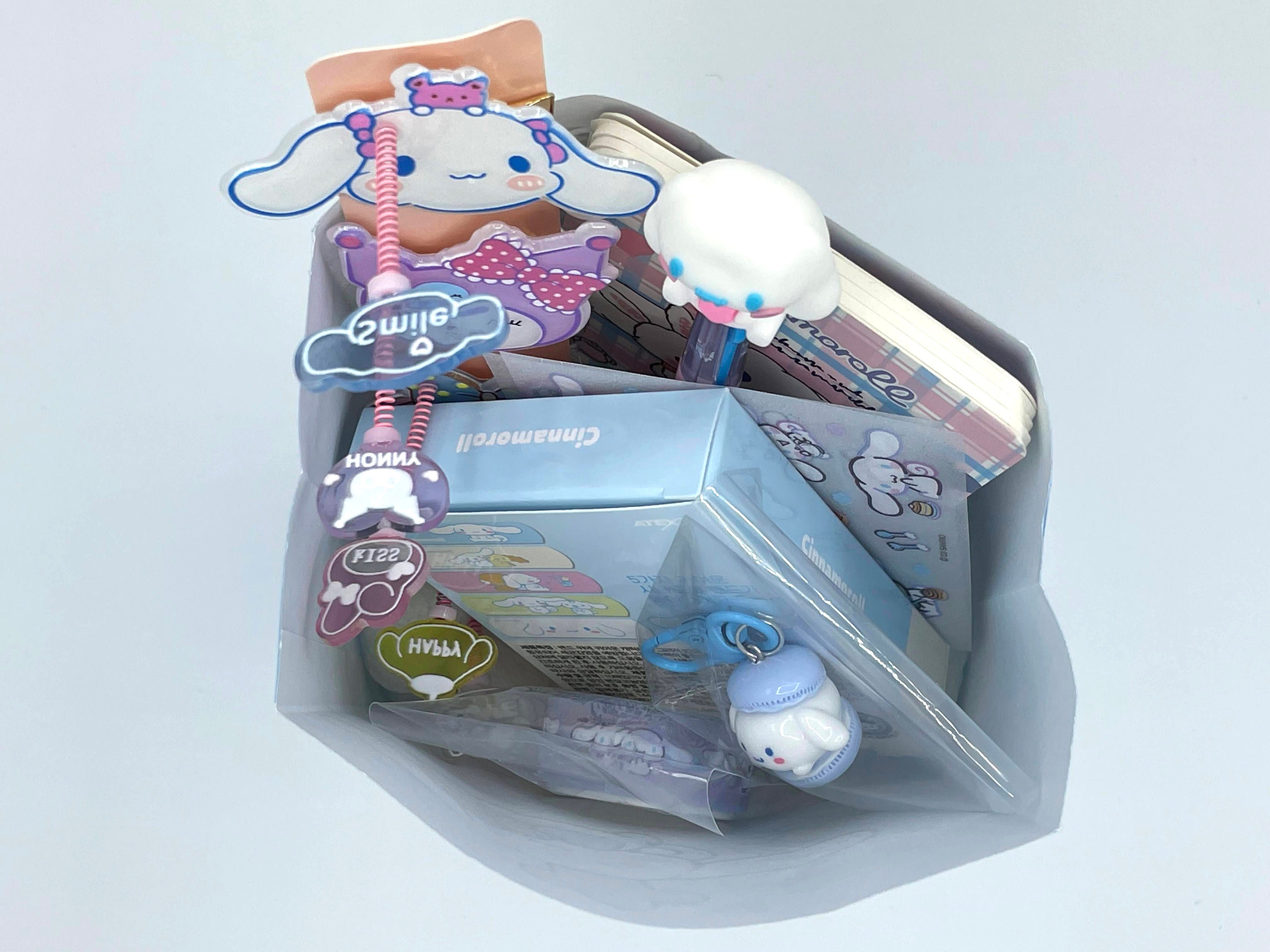Cinnamoroll Gift Bag for Kids Cinnamoroll 8-piece Mystery Gift Set Basket  Goodie Bag Birthday Christmas Sanrio 