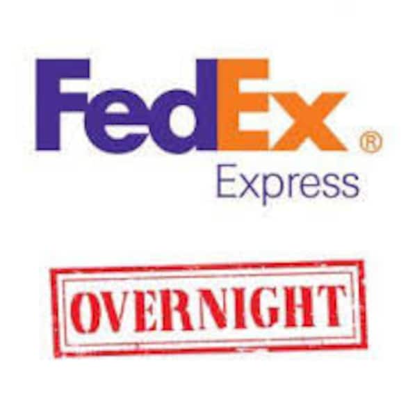 FedEx Overnight Shipping Upgrade for orders under 200 Dollars!