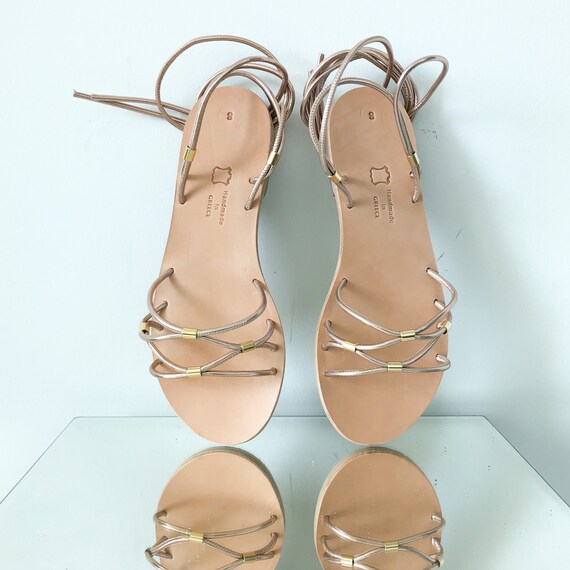 Lace up Sandals Handmade Sandals 