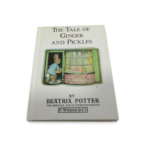 Beatrix Potter The Tale of Ginger and Pickles 1986 #18 Vintage-US Duties Prepaid
