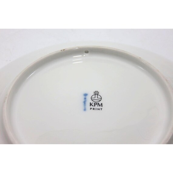 KPM Berlin Charlottenburg Palace Plate Germany Vintage-us Duties