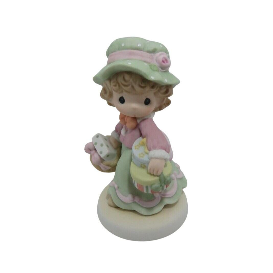 PRECIOUS MOMENTS "Sure Could Use Less Hustle & Bustle" Figurine By Enesco 2000 Boxed