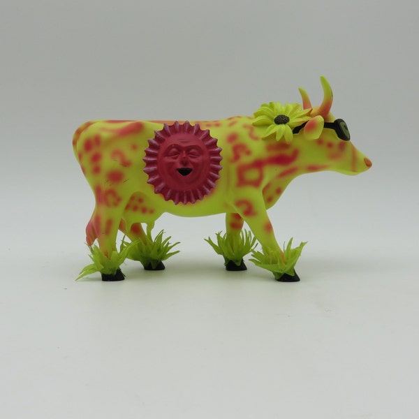 Cow Parade Here Comes The Sun Figurine No 7287 With Box