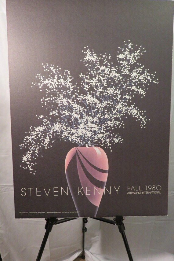 STEVEN KENNY Fall 1980 Artworks International Lithograph - Etsy