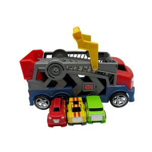 Mega Bloks Tiny n Tuff 2005 Vehicle Carrier Truck 16"-US Duties Prepaid
