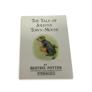 Beatrix Potter The Tale of Johnny Town-Mouse 1985 Book #13 England-US Duties Prepaid