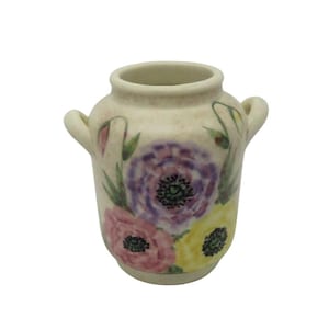 RADFORD Ware Kleine VASE Englische Keramik Floral Englisch Landhaus Cottage Vintage