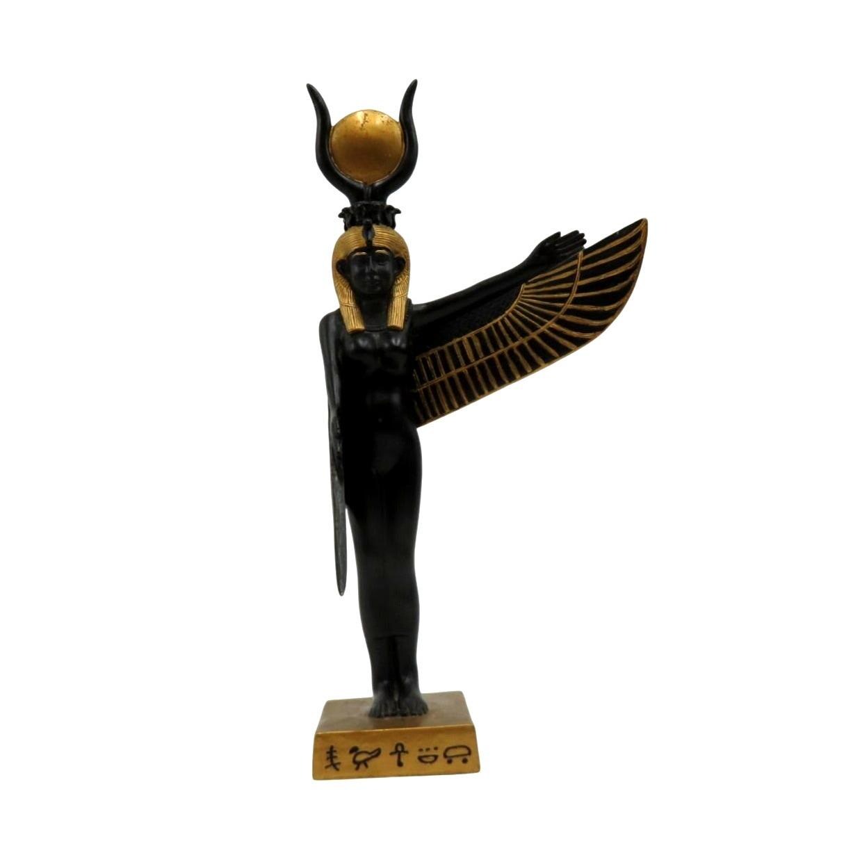 Statuette Anubis Veronese - 28cm Dieu égyptien Bronze | Déco Mythologie égyptienne Antique
