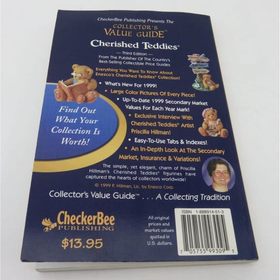 CHERISHED TEDDIES 1999 Collectors Value Guide Book by Checkerbee
