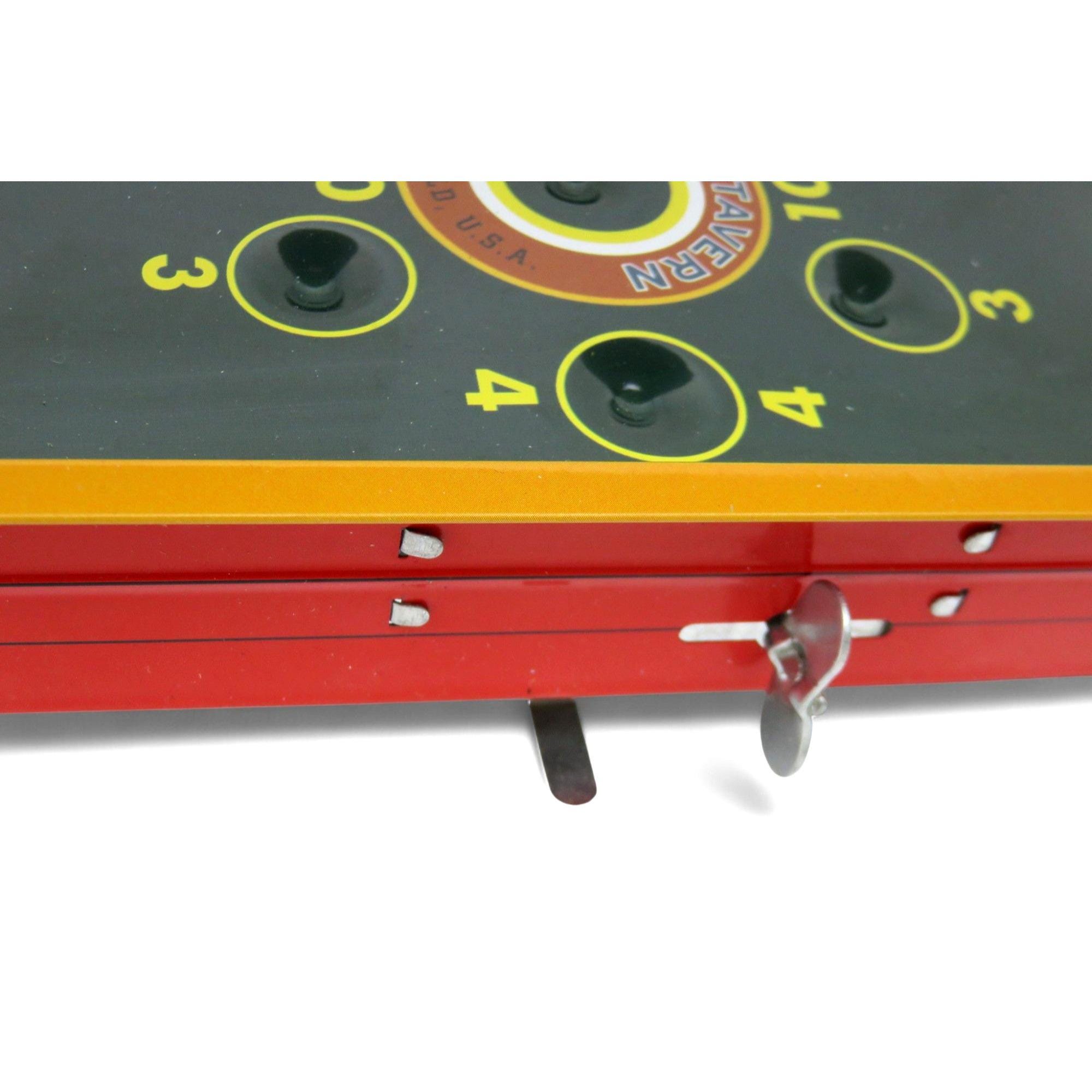 VINTAGE SIMPSONS Moe's Tavern Pool Game Tin Toy 2002